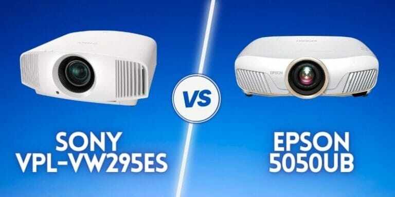 Sony vpl-vw295es vs Epson 5050ub – Best Com