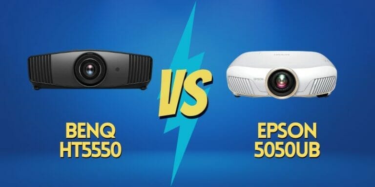 Benq HT5550 VS Epson 5050UB Comparison