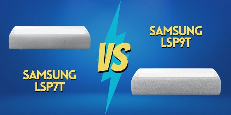 Samsung LSP7T VS LSP9T